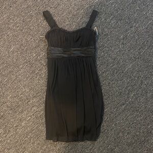 City Triangles Black Mini Dress